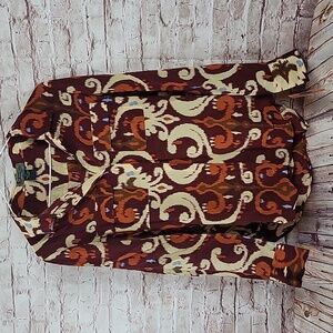 2oh 2 old hippies threads silk shirt nwt Women's small